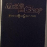 Photo taken at Monster Mini Golf by Jennifer V. on 9/25/2016