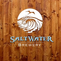 Photo taken at Saltwater Brewery by Dustin J. on 2/25/2013
