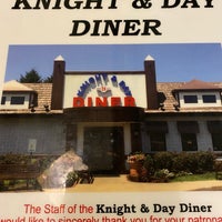 Photo taken at Knight and Day Diner by Amy K. on 9/24/2020