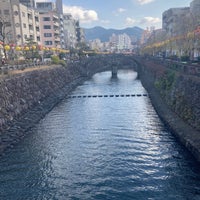 Photo taken at Meganebashi Bridge by キョウヨ on 1/28/2024