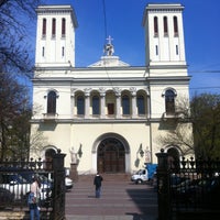 Photo taken at Lutheran Church of Saint Peter and Saint Paul by Ruslan S. on 5/13/2013