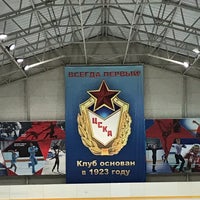 Photo taken at Тренировочный каток ЦСКА by Elena A. on 3/6/2019