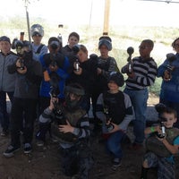 Photo taken at Cowtown Paintball Park by Ed on 10/6/2013