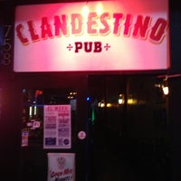 Photo taken at Clandestino Pub by Melvin Bossman R. on 7/20/2013