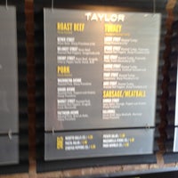 Photo taken at Taylor Gourmet by Melvin Bossman R. on 5/10/2013