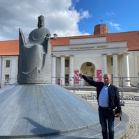 Photo taken at Monument to King Mindaugas by Ausra G. on 9/8/2022