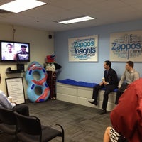 Photo taken at Zappos HQ by Alisha T. on 4/17/2013