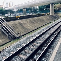 Photo taken at Estação Socorro (CPTM) by Plinio J. on 8/16/2018
