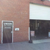 Photo taken at Union Craft Brewing by Adam V. on 3/23/2013