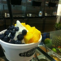 Photo taken at Penguin&amp;#39;s Frozen Yogurt by L N. on 10/5/2012