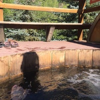Photo taken at Box Canyon Lodge &amp;amp; Hot Springs by Crystal F. on 7/25/2018
