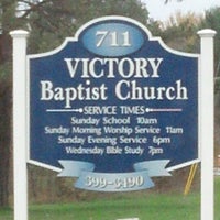 Photo taken at Victory Baptist Church by Ally B. on 10/28/2012