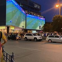 Photo taken at Sportyvna Square by Nawaf A. on 6/29/2021