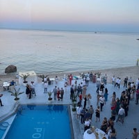 Photo taken at Portofino Hotel Beach Resort by Nawaf A. on 6/27/2021