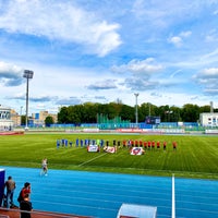 Photo taken at Стадион СГАФКСТ by Irina P. on 8/29/2020