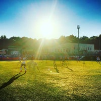 Photo taken at Стадион «Торпедо» by Irina P. on 8/18/2016