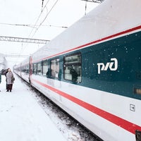 Photo taken at Поезд № 703 «Стриж» Нижний Новгород — Москва by Irina P. on 1/30/2021