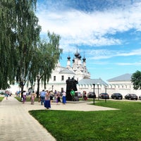Photo taken at Памятник Петру и Февронии by Irina P. on 8/4/2018