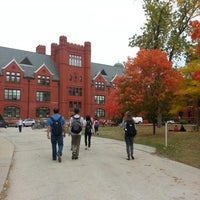 Photo taken at UWM Merrill Hall by Leah T. on 10/4/2012