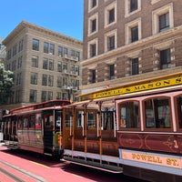 Photo taken at Powell Street Cable Car Turnaround by Jen B. on 5/16/2023