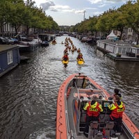 Photo taken at Amsterdam City Swim by Rodrigo A. on 9/8/2019