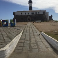 Photo taken at Pôr Do Sol - Farol da Barra by Andréa S. on 10/25/2016