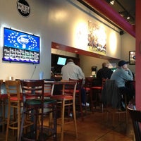 Photo taken at The O&amp;#39;Line Sports Grill by Karen on 3/26/2013