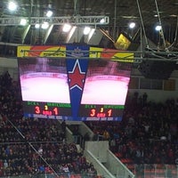 Photo taken at хоккейный клуб ЦСКА by Ilya M. on 1/4/2013
