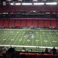 Photo taken at Section 347 Row 17 Georgia Dome ATL by Angela K. on 11/22/2013