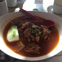 Photo taken at Chef Hung Taiwanese Beef Soup Noodle by X&amp;#39;ine on 2/21/2015
