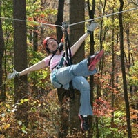 Photo taken at North Georgia Canopy Tours by Dena G. on 11/4/2012