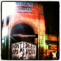 Photo taken at Universal Studios Halloween Horror Nights 2012 - Universal Monsters REMIX by Christopher P. on 10/8/2012