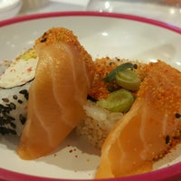 Photo taken at YO! Sushi by Ade O. on 2/9/2017