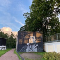 Photo taken at Граффити «В чём сила, брат?» by Helen on 9/6/2020