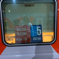 Photo taken at Поезд № 34А/Х Москва — Таллин / Train #34А/Х Moscow — Tallinn by Helen on 1/12/2020