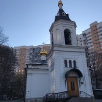 Photo taken at Храм Благовещения Пресвятой Богородицы в с. Федосьине by Helen on 4/24/2019