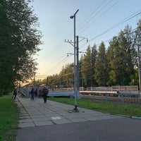 Photo taken at Repino Railway Station by Helen on 8/18/2019