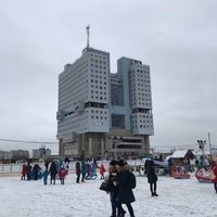 Photo taken at Ярмарка у Дома Советов by Helen on 1/4/2019