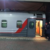 Photo taken at Поезд № 34А/Х Москва — Таллин / Train #34А/Х Moscow — Tallinn by Helen on 3/30/2019