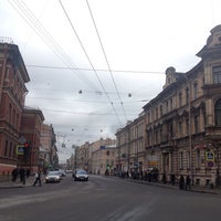 Photo taken at Остановка «3-я Советская улица» by Helen on 3/15/2017
