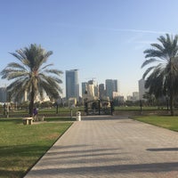 Photo taken at Al Majaz Park by Beth I. on 11/23/2017