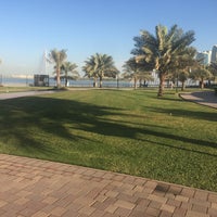 Photo taken at Al Majaz Park by Beth I. on 11/27/2017