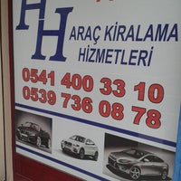 Photo taken at HH rent a car 2 by Ömer H. on 12/9/2014
