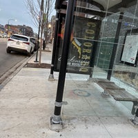 Photo taken at Cta Bus Stop Ashland And Roscoe by Beth S. on 1/21/2023