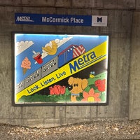 Photo taken at Metra - McCormick Place by Beth S. on 4/2/2023