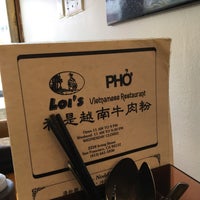 Photo taken at Loi&amp;#39;s Vietnamese Restaurant by Len K. on 5/6/2017