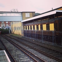 Photo taken at Shepperton Railway Station (SHP) by Quentin N. on 1/23/2014