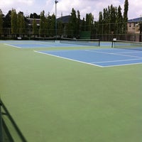 Photo taken at Tennis Court - Panya Village by Woody on 5/17/2011