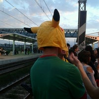 Photo taken at Stazione Fiera Di Roma by Daniele P. on 9/29/2012