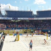 Photo taken at Prague Open - FIVB Swatch World Tour by Ales D. on 5/25/2014